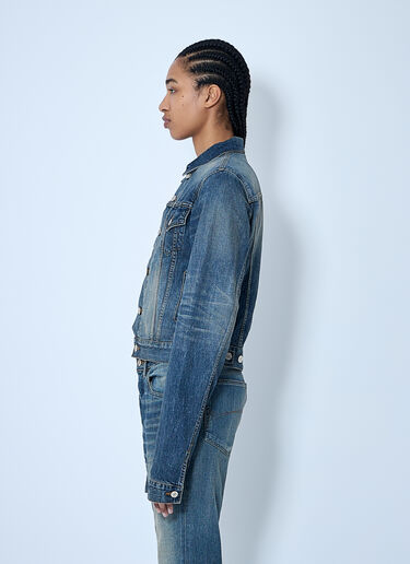 Balenciaga Denim Jacket Blue bal0259062