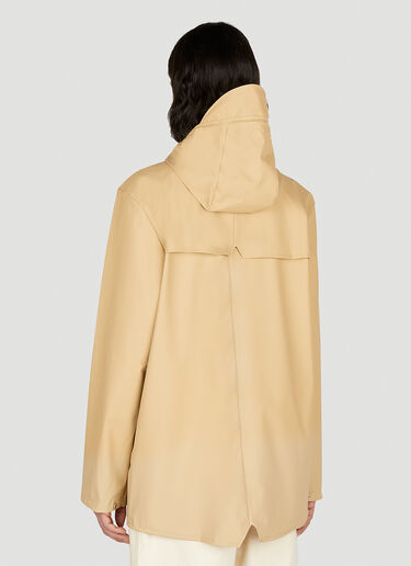 Rains Hooded Rain Jacket Beige rai0352002