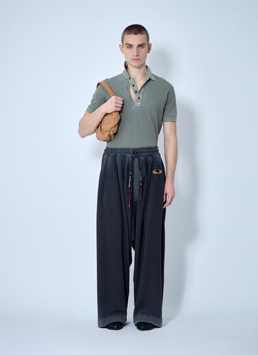 Vivienne Westwood Ripped Polo Shirt Green vvw0160004