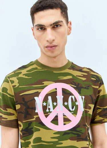 Nancy No Gods, No Masters Tシャツ  グリーン ncy0155003