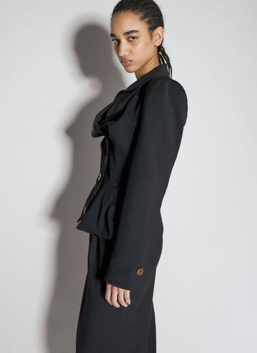 Vivienne Westwood Drunken Tailored Blazer Black vvw0254013