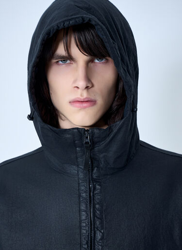Stone Island Technical Hooded Jacket Black sto0164063