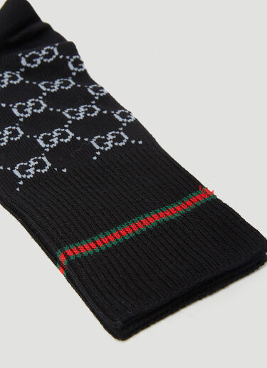 GGジャカードソックス Gucci GGジャカードソックス ブラック guc0153110