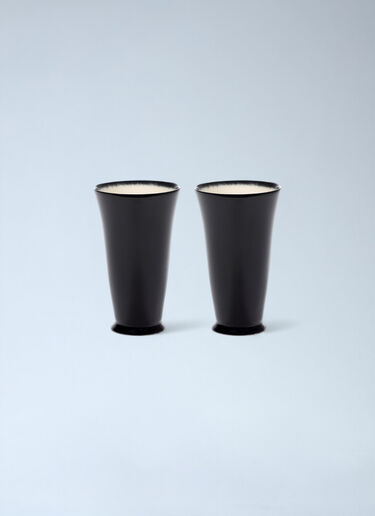 Serax x Ann Demeulemeester Set Of Two Dé Mugs Black wps0691786