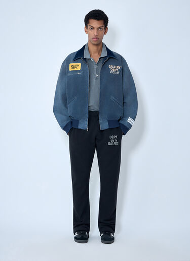 Gallery Dept. Zip-Front Jacket with Applique Patches Navy gdp0162059