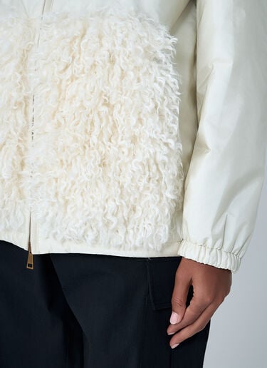 Eco Nylon Coat Moncler Eco Nylon Coat White mon0262017