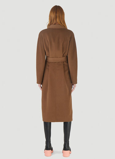 Max Mara Madame Coat Brown max0245003