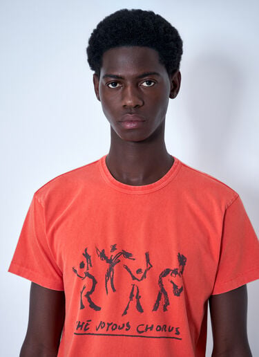 OTW by VANS x Julian Klincewicz Graphic Cotton T-Shirt Red otj0164008