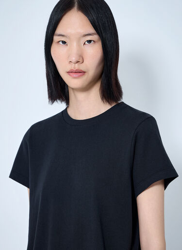 LN-CC® - Khaite: Cotton Jersey T-Shirt - Black Khaite Cotton Jersey T-Shirt Black kha0265017