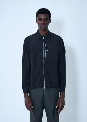 Stone Island Nylon Metal Shirt Black sto0162005