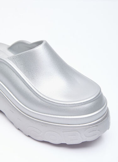 Melissa x Marc Jacobs Clog Platforms Silver mxm0254004