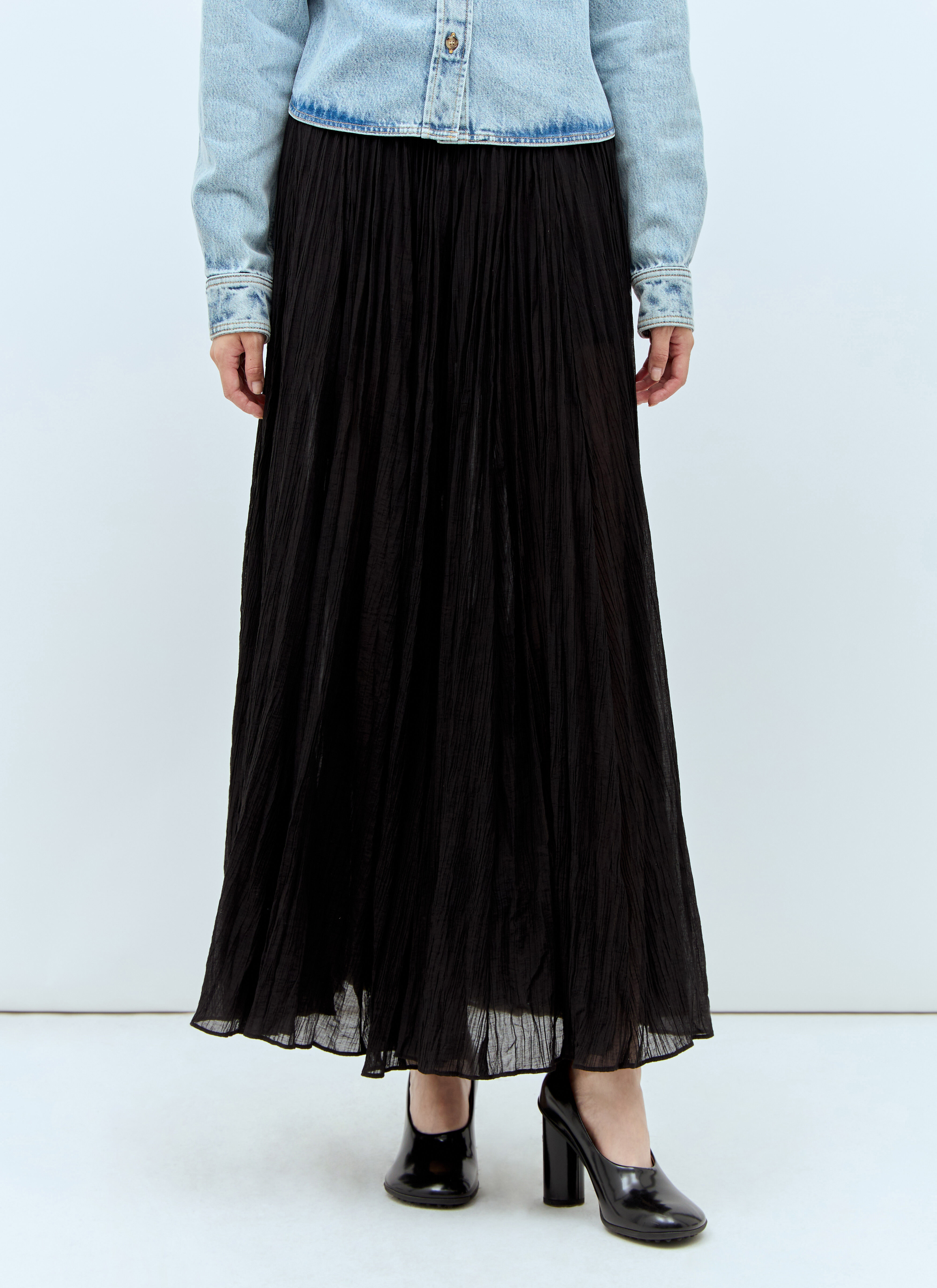 Plisse skirt best sale