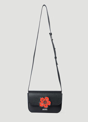 Kenzo Boke Flower Leather Shoulder Bag Green knz0253017