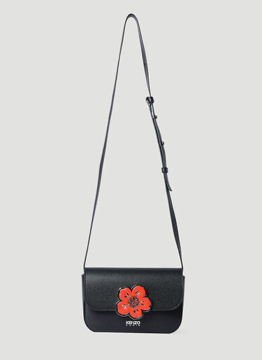Kenzo Boke Flower 皮革单肩包 黑色 knz0253022