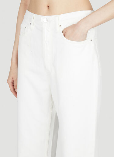 Classic Jeans TOTEME Classic Jeans White tot0253006
