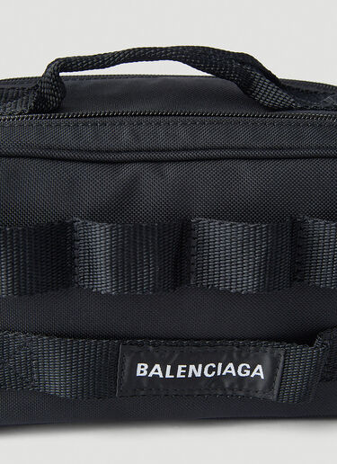 Balenciaga Army Small Camera Crossbody Bag Black bal0143070