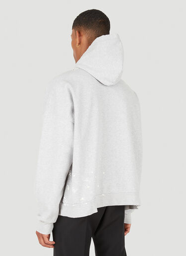 Balenciaga 90% Wide Fit Hooded Sweatshirt Dark Grey bal0149019