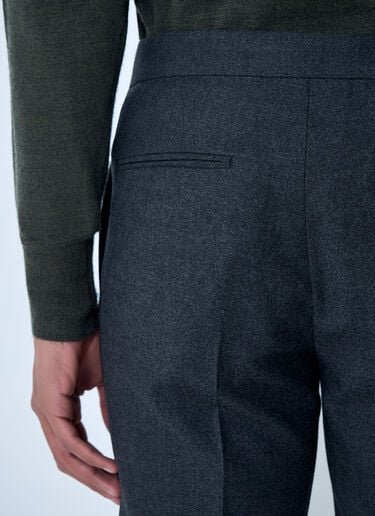 Maison Margiela Drawstring Wool Pants Black mla0164006