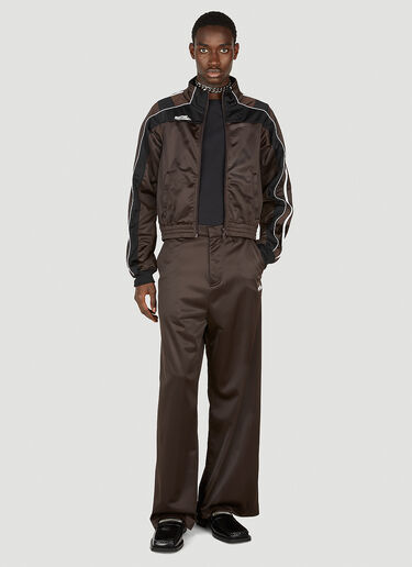 Martine Rose Oversized Track Pants Brown mtr0352006