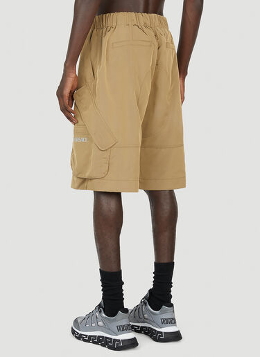 Versace Relaxed Cargo Shorts Brown ver0152018