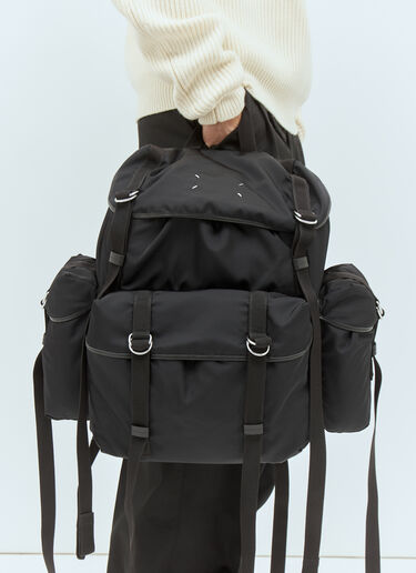 Maison Margiela High Tech XL Backpack Black mla0158015