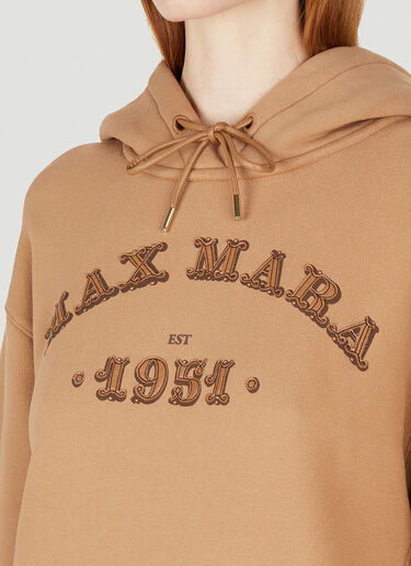 Max Mara Adito Hooded Sweatshirt Camel max0249014