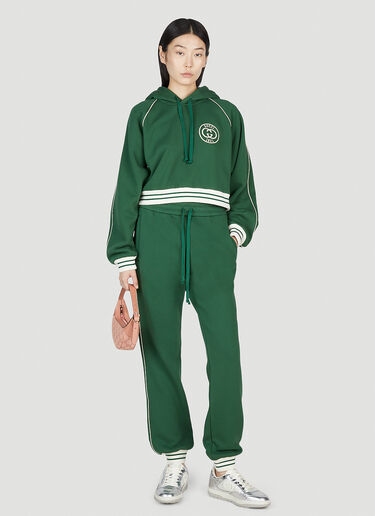 Gucci Interlocking G Track Pants Green guc0253072