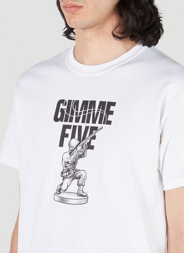 Gimme 5  Soldier T-Shirt White gim0152001