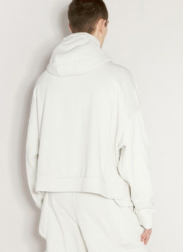 Entire Studios Full Zip Hooded Sweatshirt White ent0155021