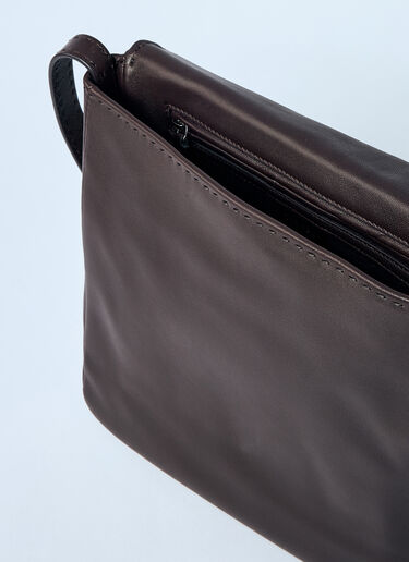 The Row Nuance Hobo Shoulder Bag Brown row0259022