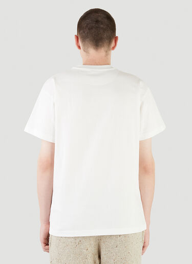 Jil Sander+ 로고 패치 티셔츠 화이트 jsp0145009