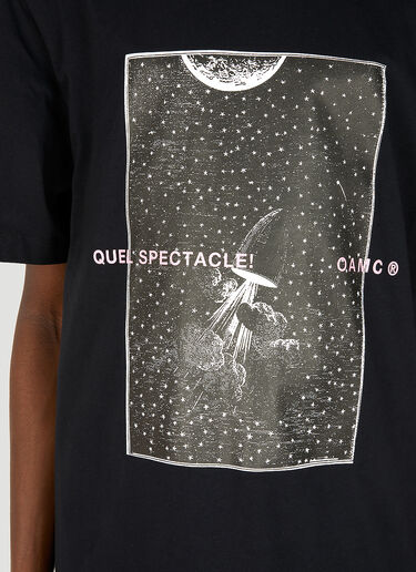 OAMC オービタルTシャツ ブラック oam0148014