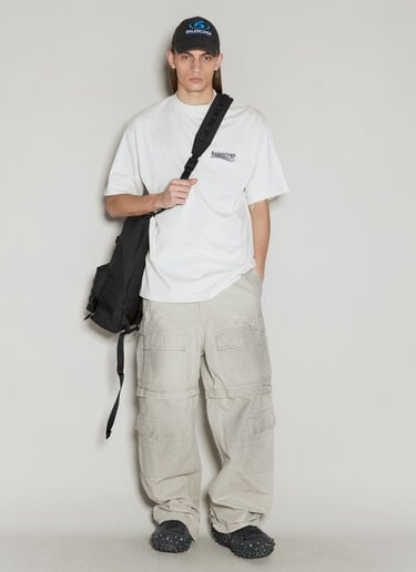 Balenciaga Large Fit T-Shirt White bal0153012