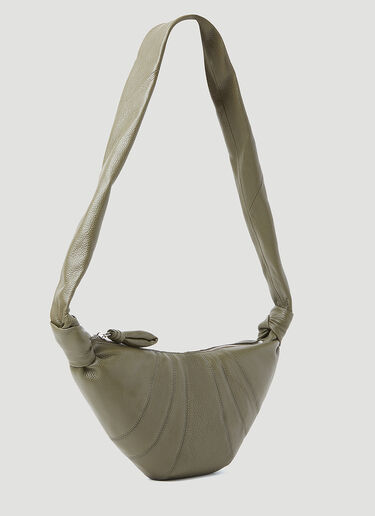 Small Croissant Shoulder Bag Lemaire Small Croissant Shoulder Bag Green lem0254017