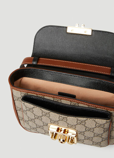 Gucci Padlock Small GG Shoulder Bag Black guc0245142