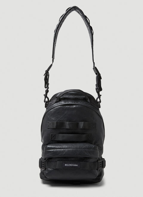 Saint Laurent Army Backpack Black sla0154052