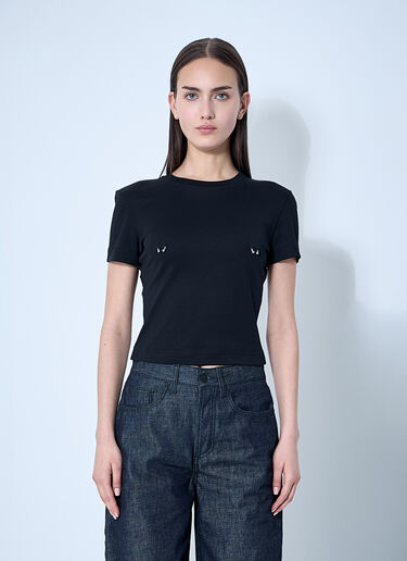 Mugler Nipple T-Shirt Black mug0259008