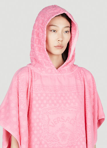 Versace Towel Jacquard Cover-up Pink vrs0253018