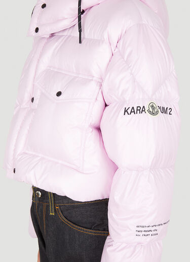 7 Moncler FRGMT Hiroshi Fujiwara Irvinie 连帽蓬松夹克 粉 mfr0251004
