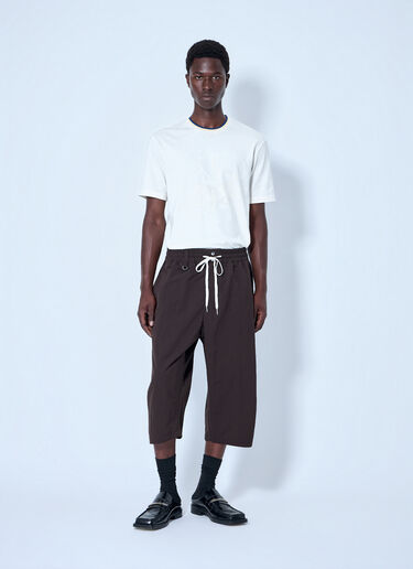 Y-3 X WB Rip Shorts Brown ywb0364006