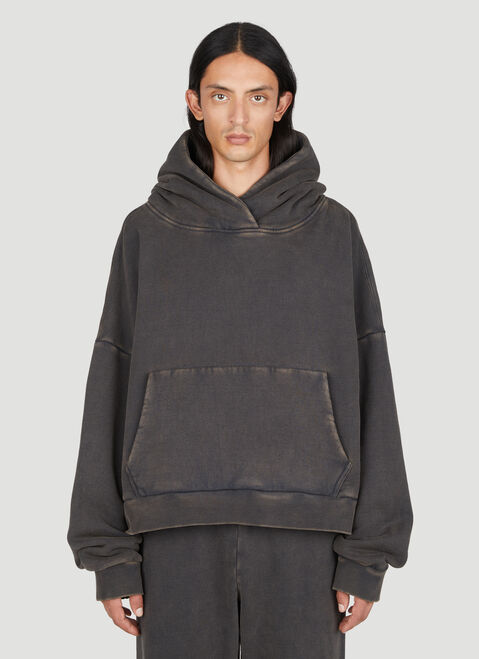 Entire Studios Washed Heavy Hooded Sweatshirt Grey ent0353008