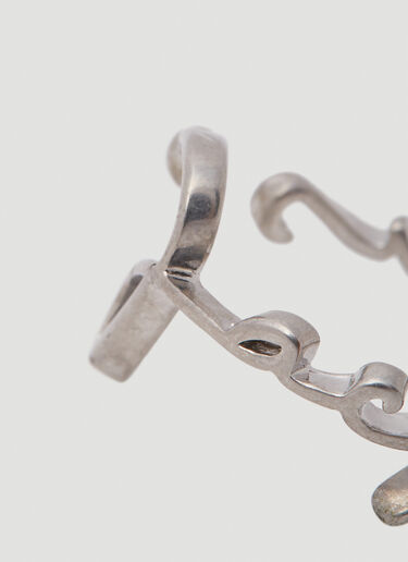 Signature Cuff Ring Jacquemus Signature Cuff Ring Silver jac0250071