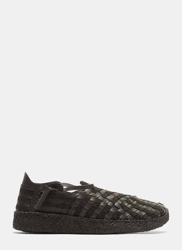 MALIBU SANDALS Weaved Shoes Black mlb0132005