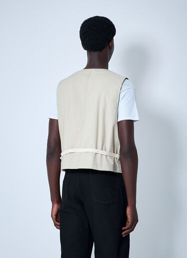 Lemaire Technical Gilet Beige lem0160002
