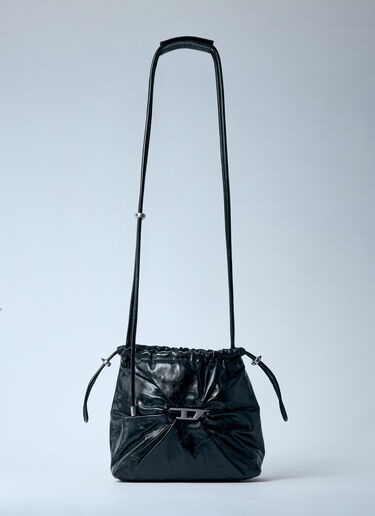 Diesel Scrunch-D Bucket Bag Black dsl0259049