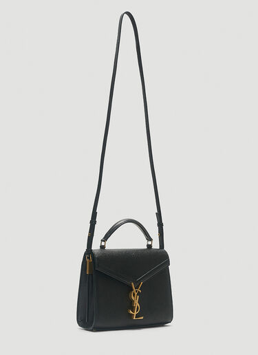 Saint Laurent Cassandra Shoulder Bag Black sla0243061