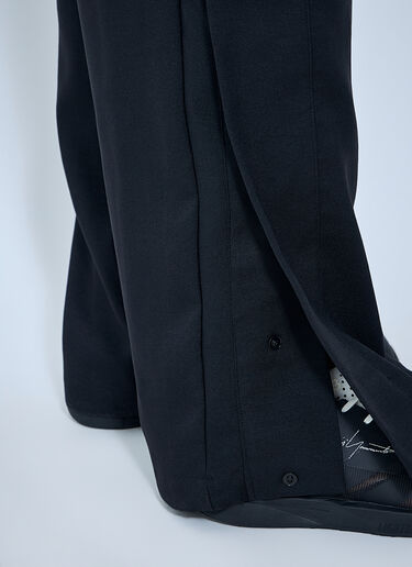 Y-3 Drawstring Wide-Leg Pants Black yyy0364018