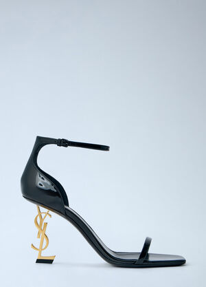 Saint Laurent Opyum Heeled Sandals Black sla0255040