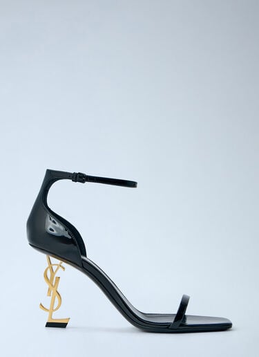 Saint Laurent 오피움 힐 샌들 블랙 sla0255040