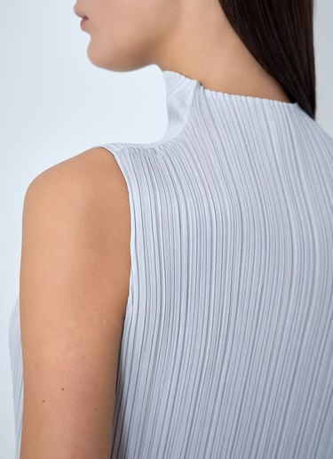 Pleated Tank Top Pleats Please Issey Miyake Pleated Tank Top Grey plp0262016